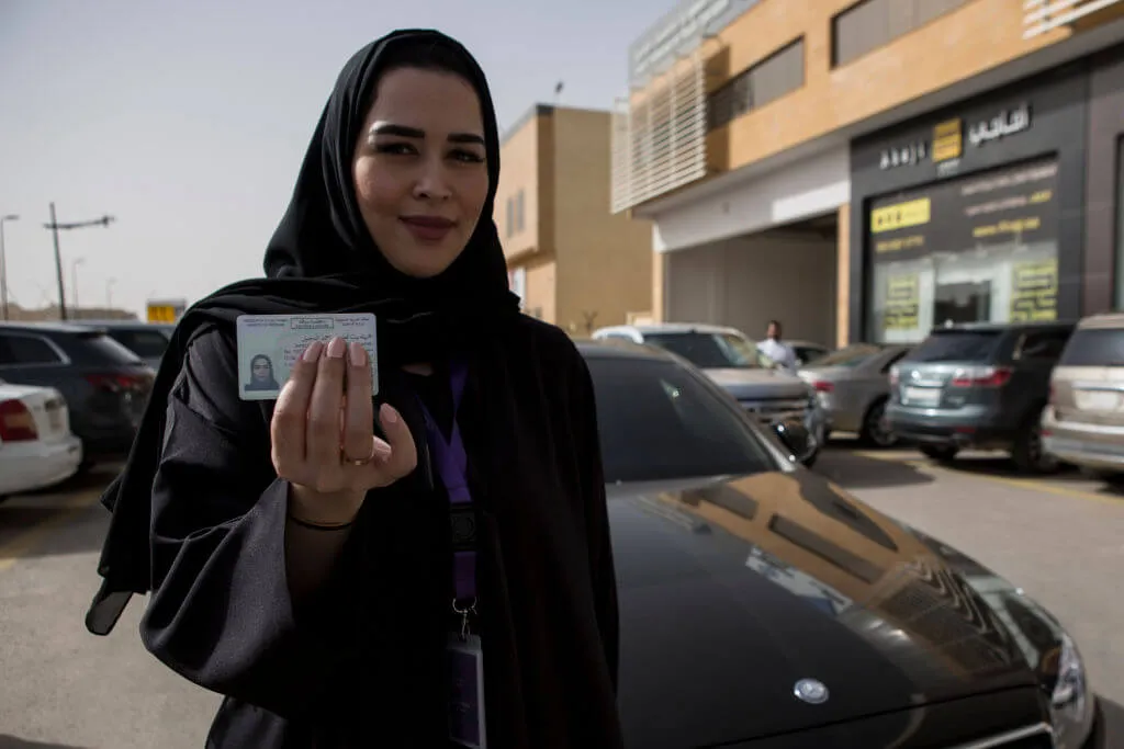 Saudi women hit the road of the Capital