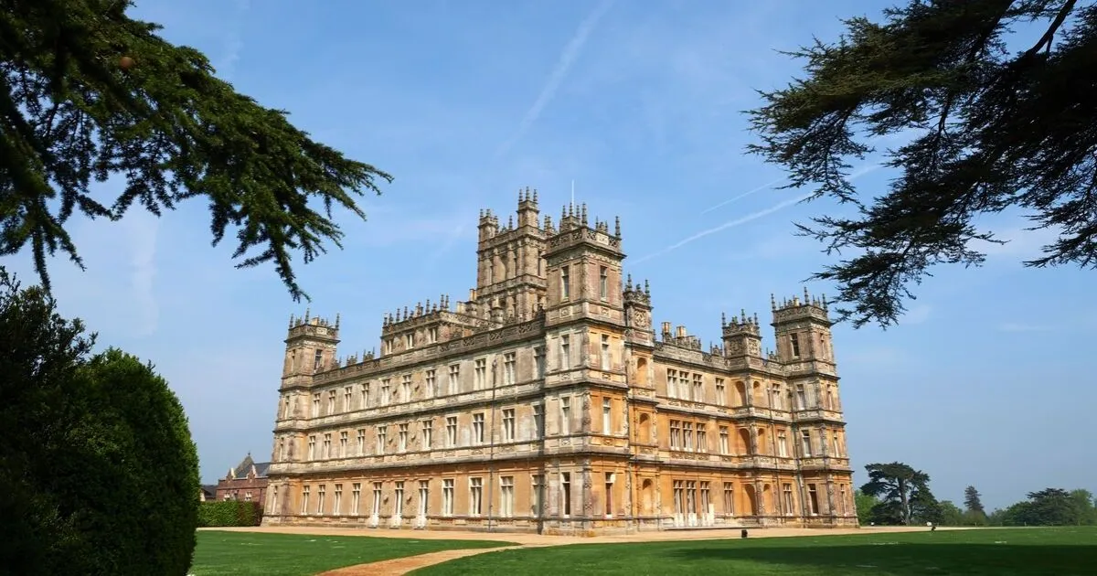  the grounds of Highclere Castle, made famous as the set of the hit television series Downton Abbey