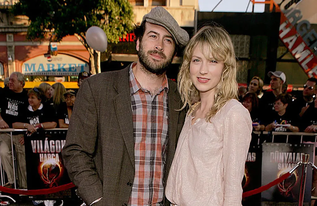 Lee and Riesgraf at screening of War of the Worlds