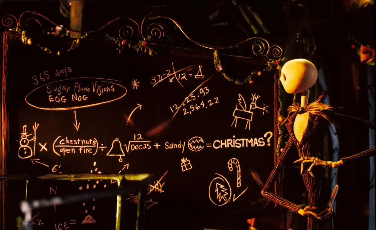 Jack Looks At A Chalkboard Math Equation