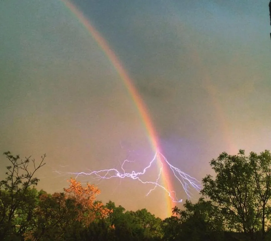 rainbow lightening 