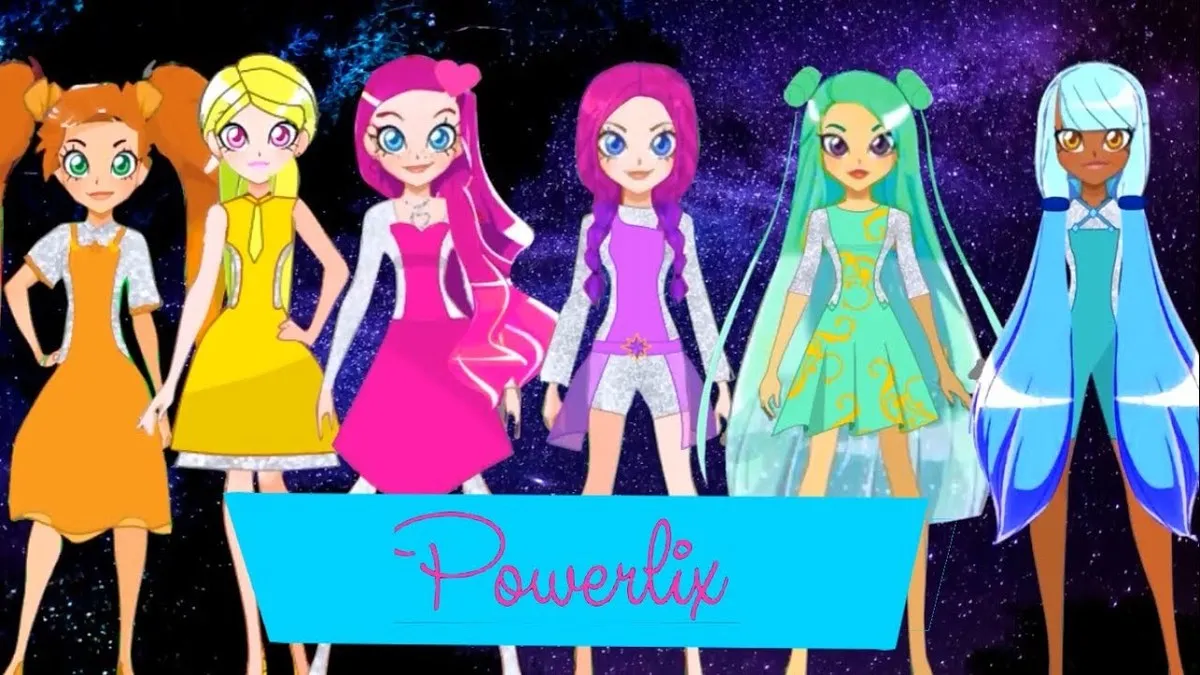 The animated stars of LoliRock are seen.