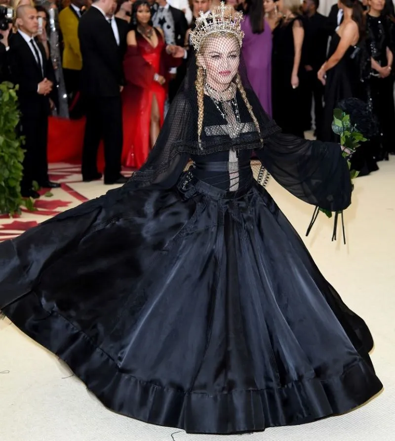 Madonna Channeling The 2018 Met Gala Theme 'Heavenly Bodies'