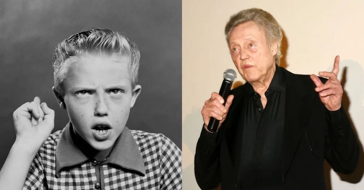 christopher walken then vs now