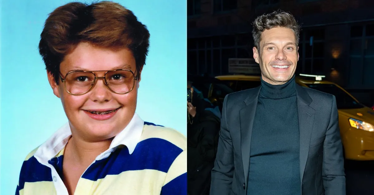 ryan seacrest then vs. now