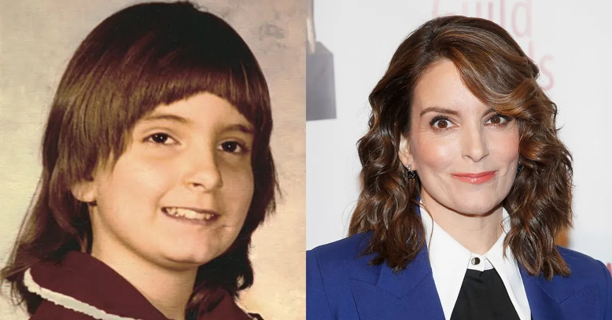 tina fey then vs now