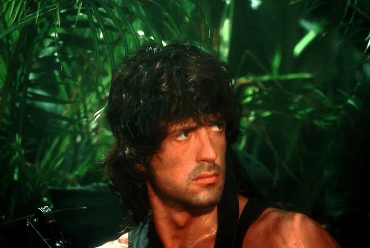 Stallone in the jungle 