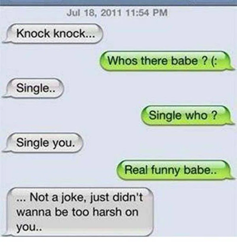 single who knock knock joke