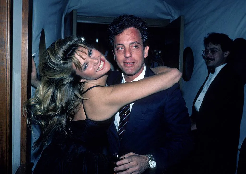 christie brinkley and billy joel in 1983