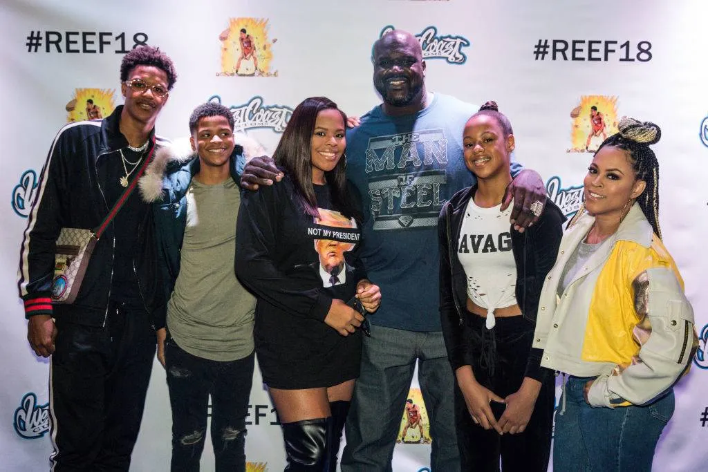 Shaq and his kids