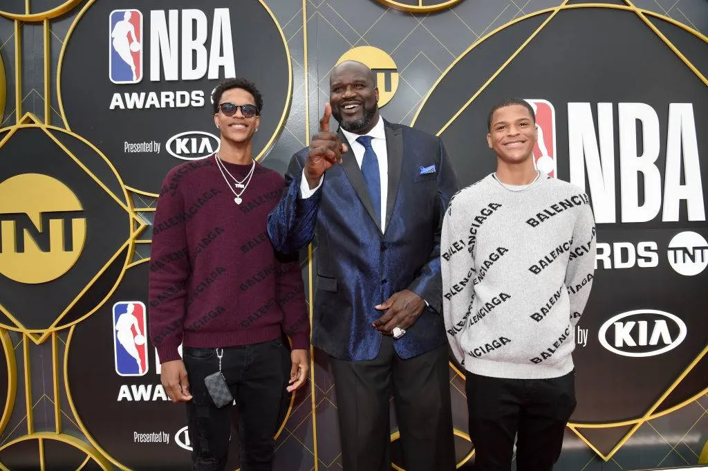 Shaq and sons